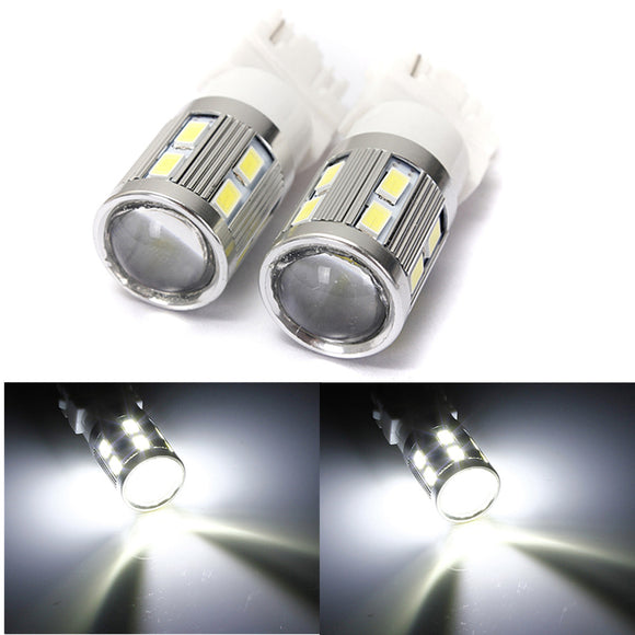 6000K White Daytime Running Projector 5630 Chip SMD LED Bulbs