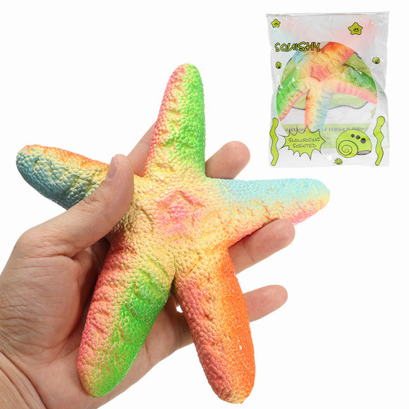 Xinda Squishy Starfish 14cm Soft Slow Rising With Packaging Collection Gift Decor Toy