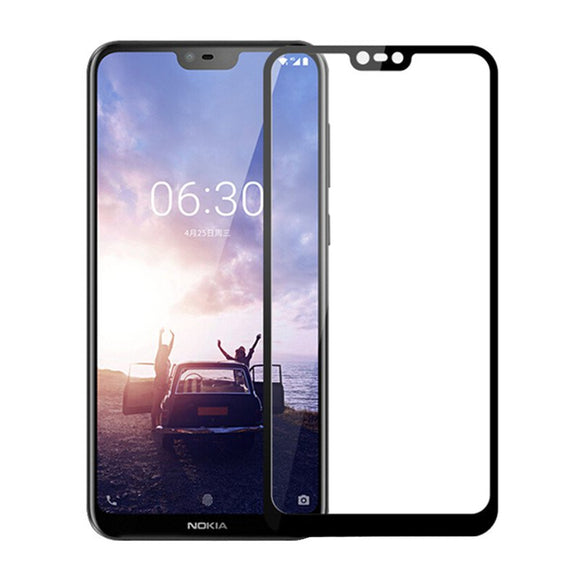 Mofi 9H Anti-explosion Ultra Thin Full Cover Tempered Glass Screen Protector for Nokia X6 / 6.1 Plus