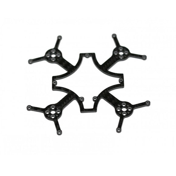DYS ELF 83mm Micro FPV Racing RC Drone Spare Part Carbon Fiber Main Plate Black