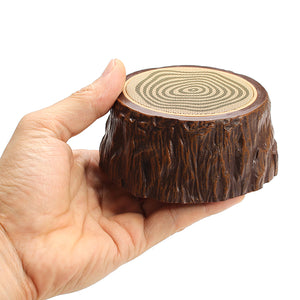 Outdoor Portable Mini Tree Speaker Hands-free Bluetooth Wooden Stump Music Subwoofer Speaker