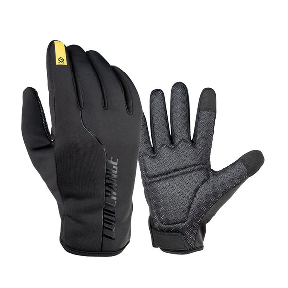 CoolChange Full Finger Winter Touch Screen Gloves Windproof Xiaomi Motorcycle Bike Bicycle Cycling
