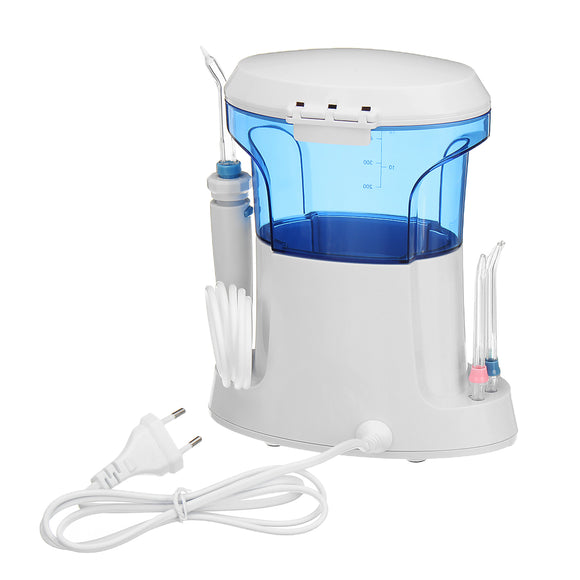 Electric Water Pick Dental Flosser Oral Irrigator Teeth Tooth Cleaning Water Flosser Teeth Cleaner Dental Electric Oral Irrigator with Jet Tips