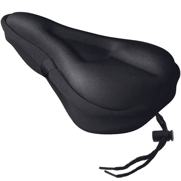 BIKIGHT Bike Bicycle Saddle Seat Cover Soft Gel Cushion Water Dust Resistant Cycling Seat Cover
