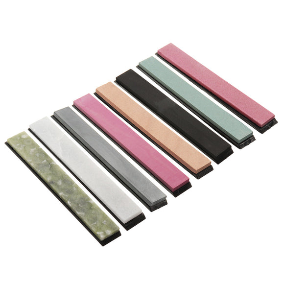 8Pcs 240 to 10000 Grit Blade Sharpener Sharpen Stone Whetstone Razor Kitchen