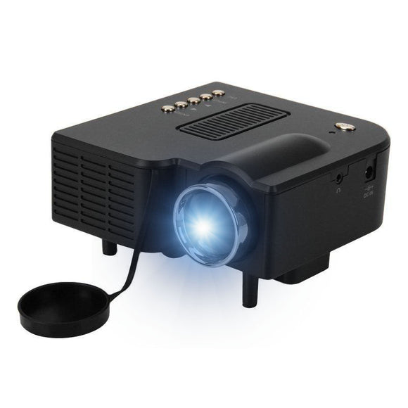 UC28+ Mini Portable LED Projector 48 Lumens 320 x 240 Native Resolution 16:9 Aspect Ratio