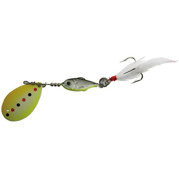 Original Abu Garcia H-borye 7g 12g Spoon Fishing Lure Spinner Bait with Treble Hook and Feather