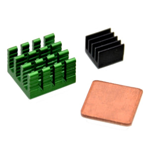 5 x Aluminum Heat Sink Kit With Copper For Raspberry Pi 2 model B