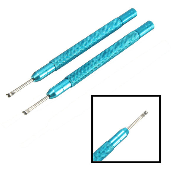 2pcs Watch Hand Remover Puller Watchmaker Repair Precision Tool Set Knit