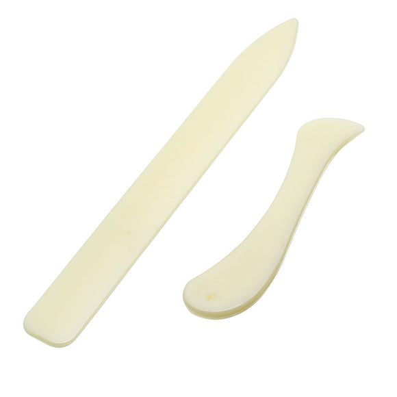 2pcs Paper Creaser Set Photo Album Paper Folding Tool Crafts Edge Side Slicker