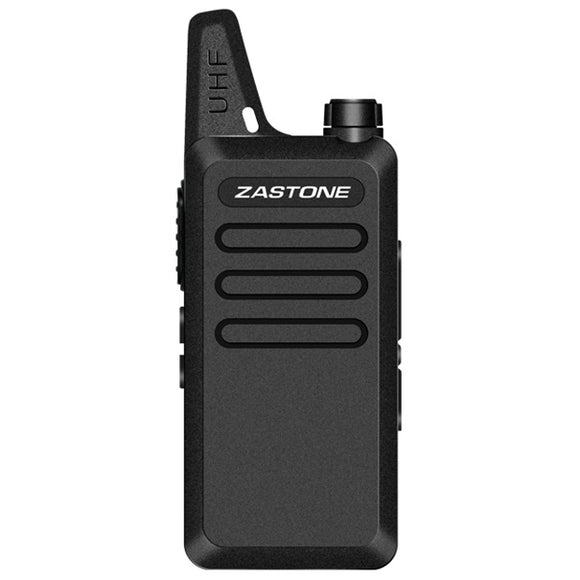 Zastone ZT-X6 UHF 400-470MHz 16CH Walkie Talkie Portable Handheld Transceiver Toy Ham Radio