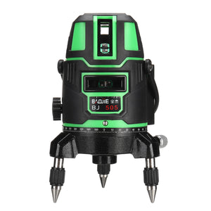 360 Degree Rotary Green Laser Level 5 Lines Self Leveling Cross Measure New