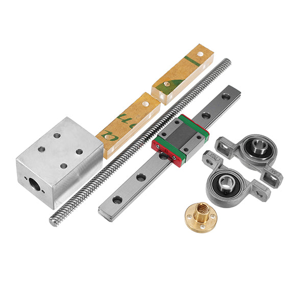 Machifit 150mm MGN12 Linear Rail Guide with T8 Lead Screw Set 8mm Lead