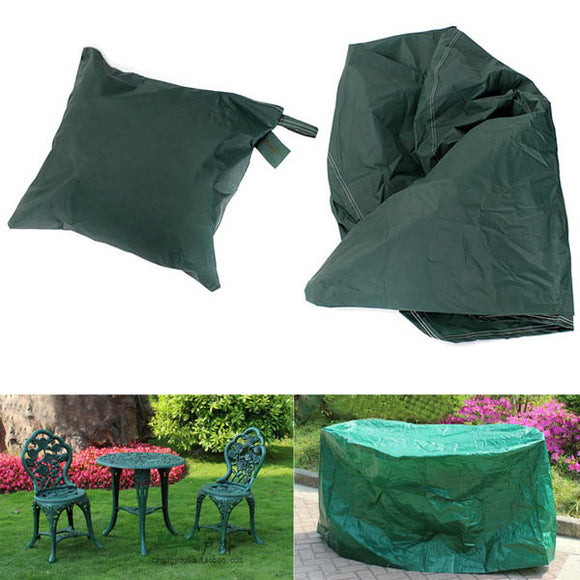 95x140cm Garden Outdoor Furniture Waterproof Breathable Round Dust Cover Table Shelter