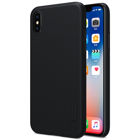NILLKIN Frosted Anti-fingerprint Hard PC Shockproof Protective Case for iPhone XS/X
