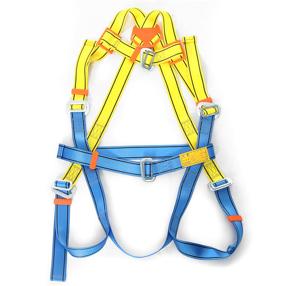 Construction of Outdoor High-Altitude Operation Polyester Full-Body Safety Belt Full Body Type W/1 Rear D-Ring Polyester Roofers Belt