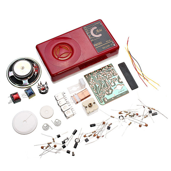 5Pcs Seven AM Radio Electronic DIY Kit Electronic Learning Set