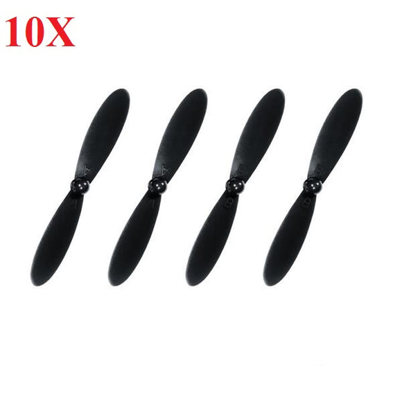 10 Sets Hubsan X4 Plus H107P H107C+ H107D+ RC Quadcopter Spare Parts Propeller Prop H107D+-02