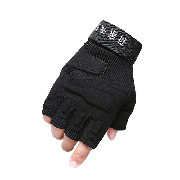 C.Q.B ST003 Half-finger Tactical Gloves Anti-slip Glove For Outdoor Cycling Sports