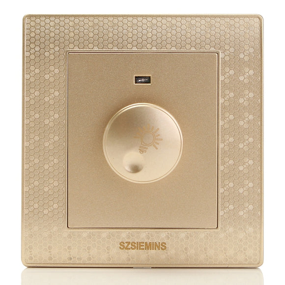220V 10A Plug Dimmer Switch Adjustable Control Light Intensity Lamp Socket