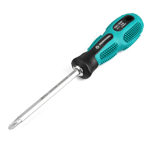 PENGGONG 9907 Mini Screwdriver Magnetic 2-Way Phillips Slotted Screwdriver Bits Hand Tool