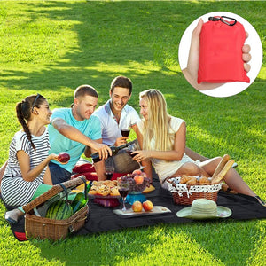 Honana HN-PB007 150cm Foldable Outdooors Playmat Travel Pocket Blanket Light Weight Portable Beach