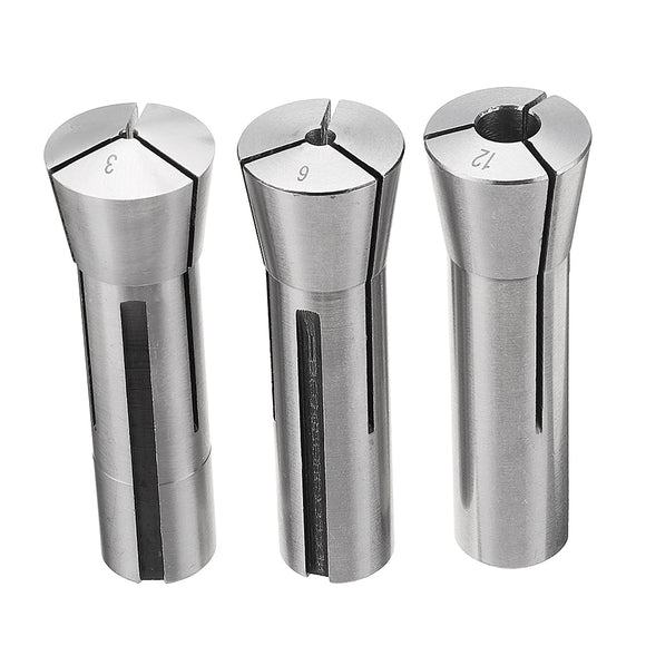 R8 Collet Chuck 3/6/12mm Diameter Plier R8 Spring Chuck Collet For Milling Lathe Tool