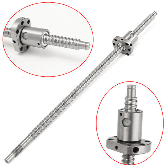 SFU1204 400mm Ball Screw With SFU1204 Single Ball Nut For BK/BF10 End Machine CNC Parts