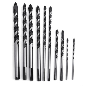 3-12mm Drill Bit Twist Spade Drill Triangle Bits for Ceramic Tile Concrete Glass Plank Tungsten Drill Bit