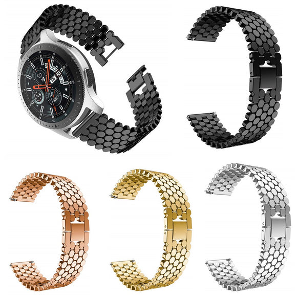 Bakeey 46mm Alloy Metal Stainless Steel Watch Band Strap for Samsung Galaxy Watch Smart Watch