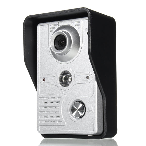 7Inch Wire Video Door Phone Doorbell Intercom Camera Monitor Security Night Vision