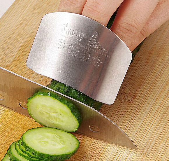 Stainless Steel Finger Hand Guard Protector Kitchen Tools
