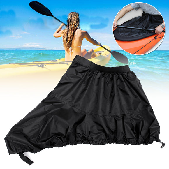 Kayak Spray Skirt Waterproof Cover Boat Canoe Cover Oxford Cloth Anti-UV Sun Portector