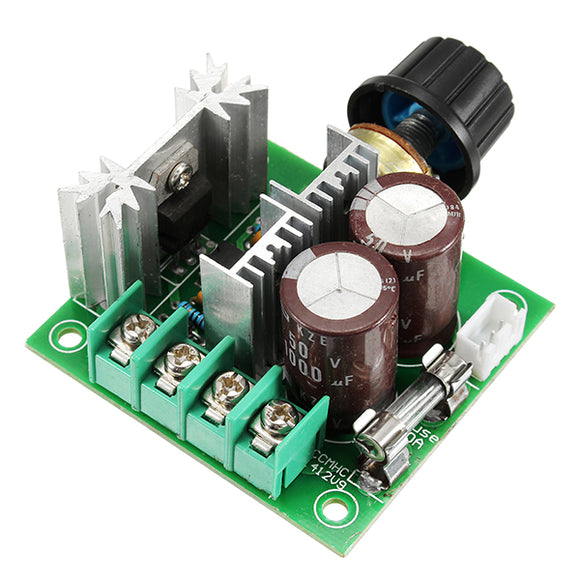 5pcs DC 12V-40V 10A 13Khz Motor Speed Controller Pump PWM Stepless Speed Change Speed Control Switch