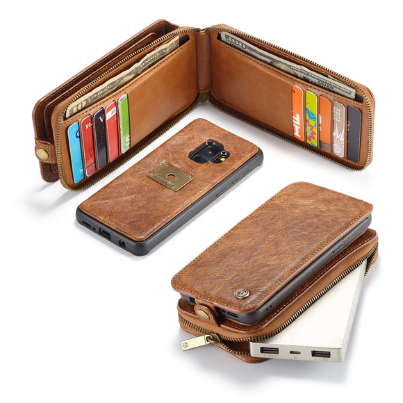 Caseme Vintage Detachable Wallet Protective Case For Samsung Galaxy S9