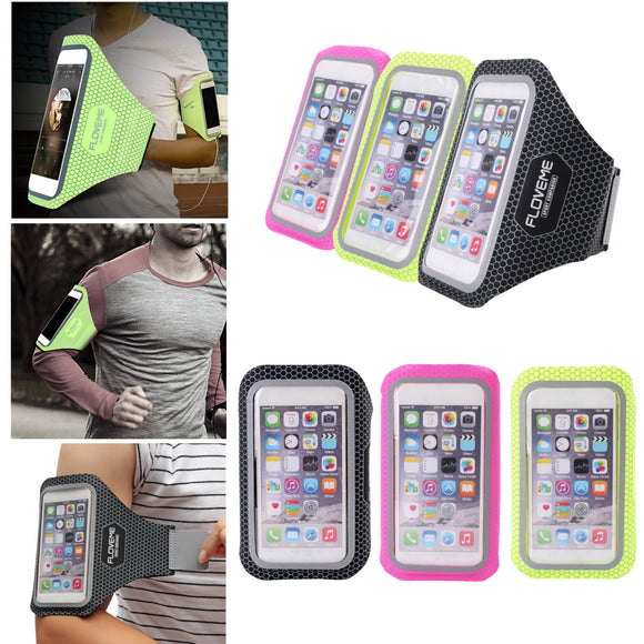 BIKIGHT Waterproof Sports Running Jogging Gym Arm Hand Band Holder Bag Case for iPhone 6/7