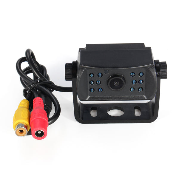 Car Rear View Camera for Bus Truck IR LED Reverse Camera 12-24V 170 Degree Wide View Angle