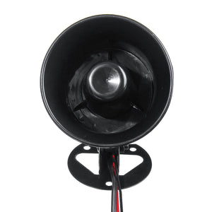 12V 30W 6 Sounds Car Security Warning Alarm System Speaker