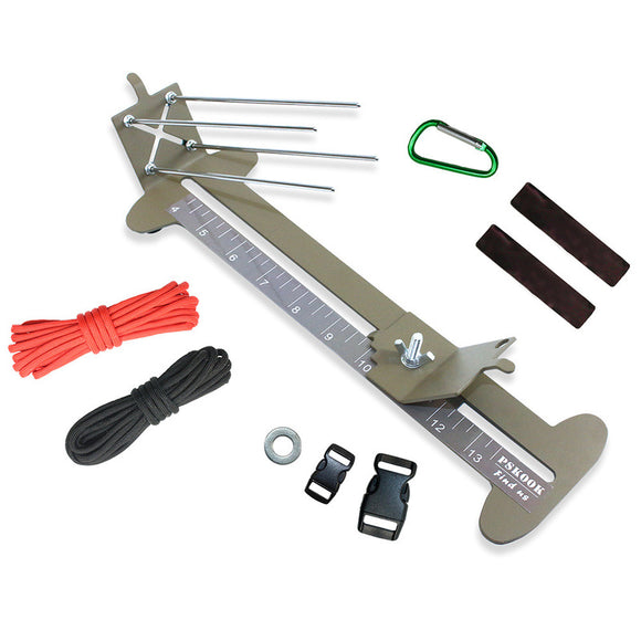 IPRee Paracord Bracelet DIY Weaving Machine Umbrella Rope Metal Braided Tool Kit Outdoor Survival
