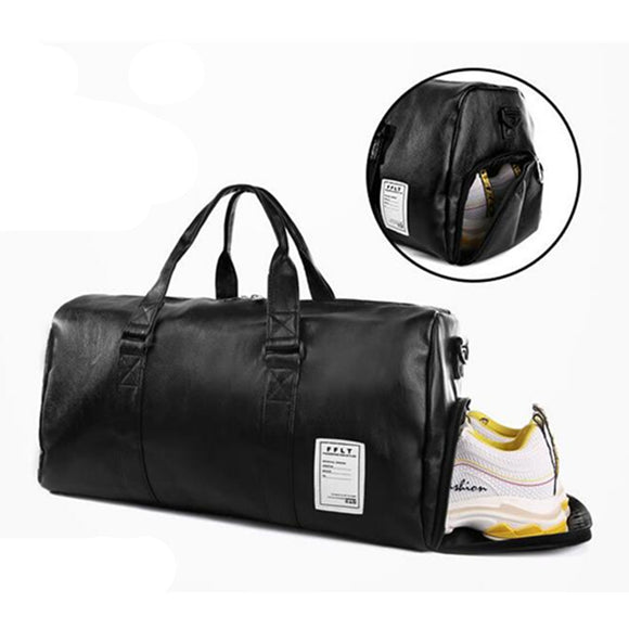 33L Outdoor Sports Gym Duffel Shoulder Bag Travel Luggage Handbag Shoe Storage Organizer Men Women