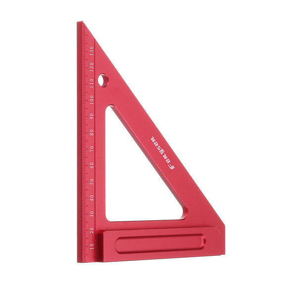 150mm Aluminium Triangle Ruler l-square Straight Ruler For Woodworking
