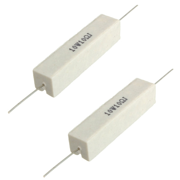 10w 10 ohm 10J Ceramic Cement Power Resistor Flame Resistance  5% J