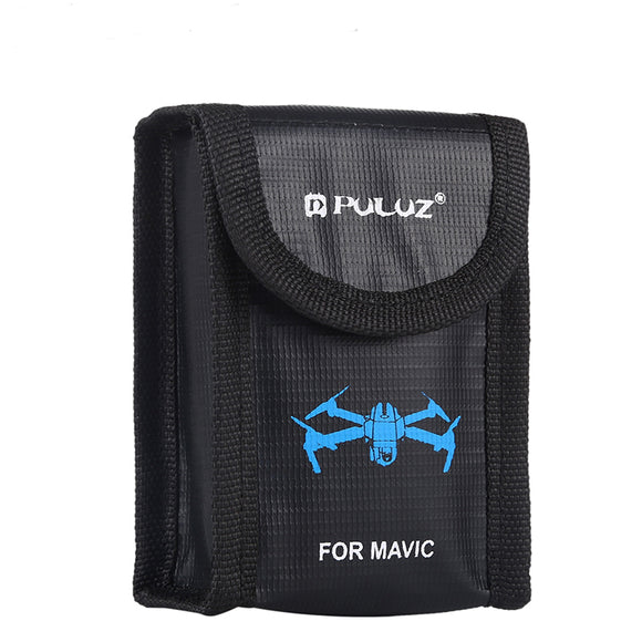 PULUZ Lithium Battery Explosion-proof Safety Protection Storage Bag Case for DJI Mavic RC Drone