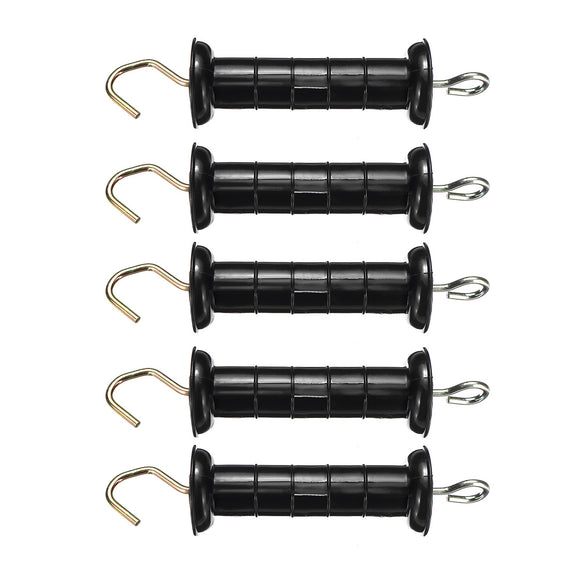 5 Pcs Wire Insulators Security Pet Electronic Fence Spring Gate Handles Extra Large