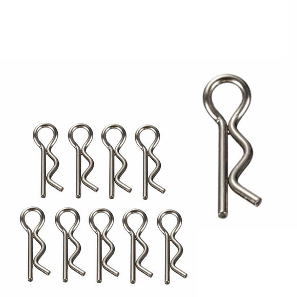 10PCS Large 24mm RC Body Shell Clips Pins For 1/8 1/5 Scale Model Truck Spare Parts