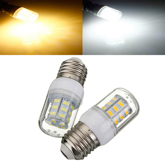 3.5W E27 White/Warm White 5730SMD 27 LED Corn Light Bulb 24V
