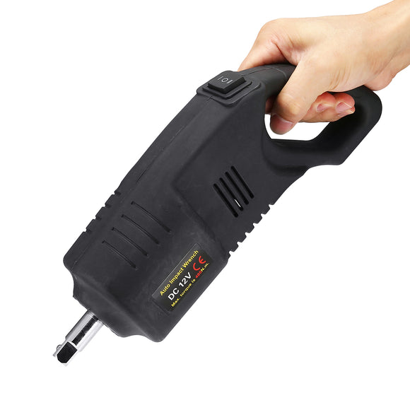 12V 100W Car Electric Impact Wrench 480Nm Change Tire Repair Tool with Sockets