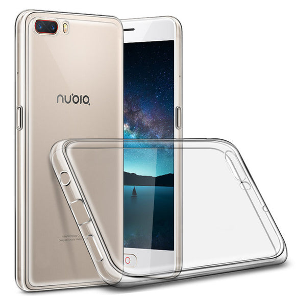 Bakeey Transparent Ultra Slim Soft TPU Protective Case For Nubia M2 Global Rom/Nubia M2