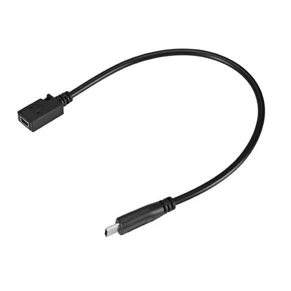25cm USB 3.1 Type C Male Connector to A Female Mini Usb Type B Data Cable