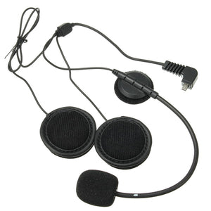 Intercom Headset with Microphone For BT-S2 BT-S1 Motorcycle Helmet Intercom Interphone